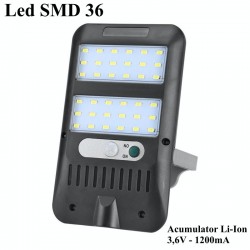 Lampa Solara cu 36 Led SMD, JX-228 Lampa Solara cu 36 Led SMD, JX-228