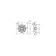 Ventilator Axial de Perete 350mm / 250V AC