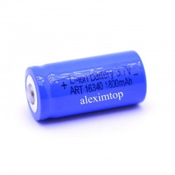 Acumulator Li-ion 3,7V-1800mAh ART-16340, Albastru Acumulator Li-ion 3,7V-1800mAh ART-16340, Albastru