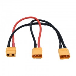 Cablu Adaptor XT60 1 Mama la 2 Tata in Serie, 20 cm
