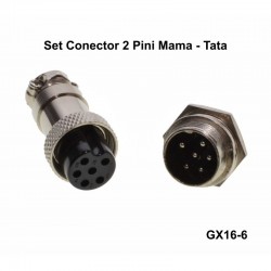 Set Conector Tip Aviator 6 Pini Set Conector Tip Aviator 6 Pini