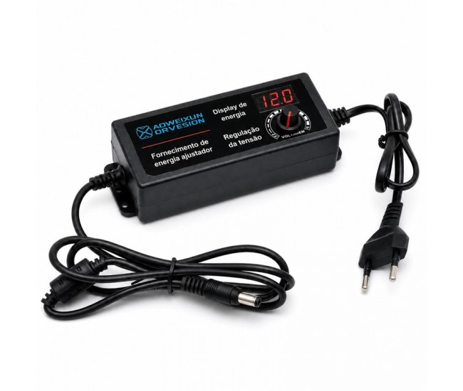 Alimentator Reglabil 3-24V DC 5A cu Afisaj Digital, Mufa 5,5x2,1mm DALBI