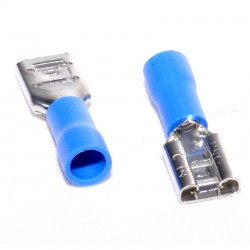 Papuc Electric Albastru Mama 6,3mm ,100buc/set Papuc Electric Albastru Mama 6,3mm ,100buc/set