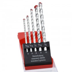 Burghie de Beton ( Spirale ) cu Cap Vidia - 5Buc/Set Burghie de Beton ( Spirale ) cu Cap Vidia - 5Buc/Set