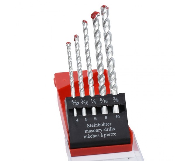 Burghie de Beton ( Spirale ) cu Cap Vidia - 5Buc/Set