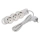 Prelungitor Electric cu Intrerupator, 3 Prize si Protectie Copii, Cablu 3x1mm / 3m