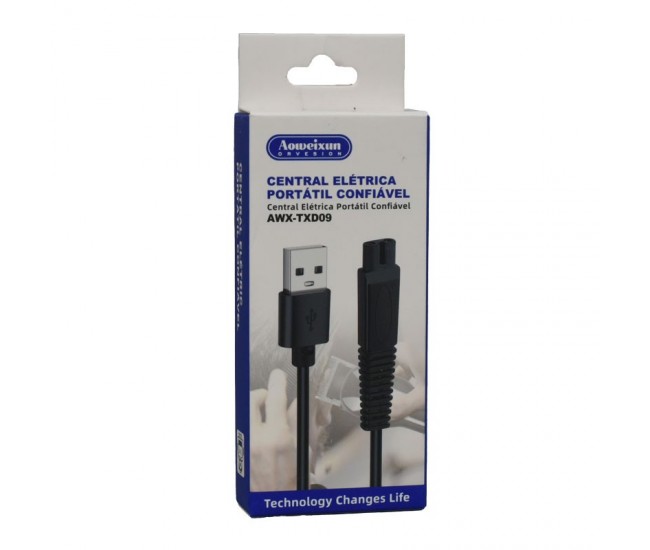 Cablu USB cu mufa RC mica pentru Masina de Tuns - Ras / TXD09