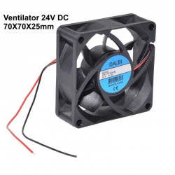 Ventilator 24V-70x70x25 mm Ventilator 24V-70x70x25 mm