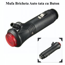 Mufa Bricheta Auto Tata cu Intrerupator  CAR-1203 Mufa Bricheta Auto Tata cu Intrerupator  CAR-1203