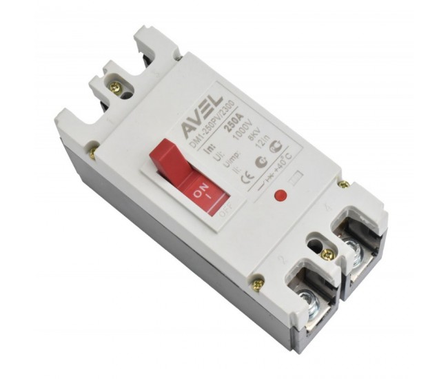 Intrerupator de Circuit Solar MCCB 2P-250A / 1000V DC