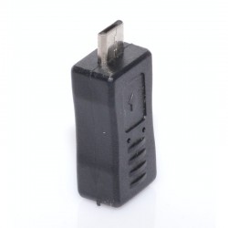 Adaptor Micro USB tata la Mini USB mama Adaptor Micro USB tata la Mini USB mama