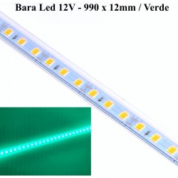 Bara cu 72 Led SMD 5050/Verde, 990x12x1mm Bara cu 72 Led SMD 5050/Verde, 990x12x1mm