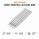 Set 5 Bucati Varfuri pentru Letcon Electric 40W, 4.4mm x 67.4mm DALBI