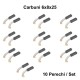 Perii Colectoare Carbuni 6x8x25 cu Arc - o / 10Set/Punga