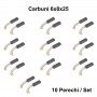 Perii Colectoare Carbuni 6x8x25 cu Arc - o / 10Set/Punga