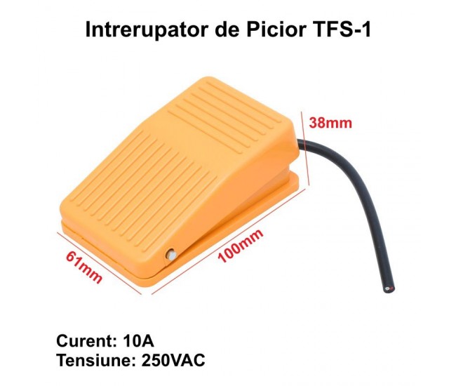 Intrerupator de Picior Pedala TFS-1
