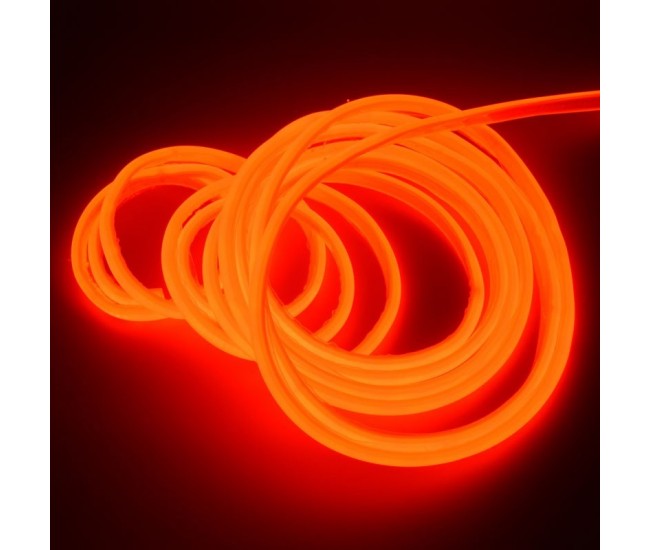 Banda Led Cob Rosu Intens Neon Flex - 288led/m - IP65 / 220V - 10W/ml / Rola 5ml