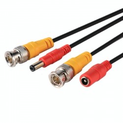 Cablu Camere BNC + Alimentare DC 2,1mm/10m Cablu Camere BNC + Alimentare DC 2,1mm/10m