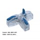 Conector Albastru T11P de Cablu