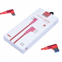 Cablu de Date USB - Tip C la 90˚ Panzat - W05 Cablu de Date USB - Tip C la 90˚ Panzat - W05