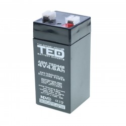 Acumulator Plumb - Acid 4V-4,6Ah TED Acumulator Plumb - Acid 4V-4,6Ah TED