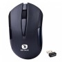 Mouse Serioux wireless, Drago 300, 1000dpi, negru, baterie AA inclusa,