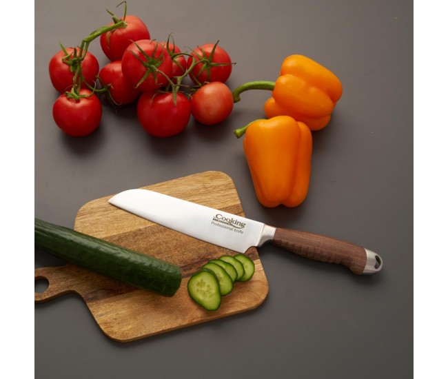 CUTIT SANTOKU 18 CM, MAESTRO, COOKING BY HEINNER