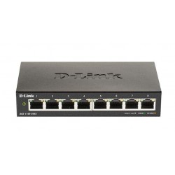 Switch D-Link DGS-1100-08PV2, 8 port, 10/100/1000 Mbps