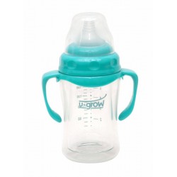 Biberon din Sticla 120 ml Gat Larg U-GROW A-1055