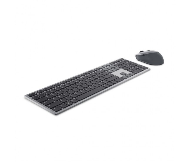 Kit tastatura si mouse Dell Premier Multi-Device KM7321W, wireless, negru