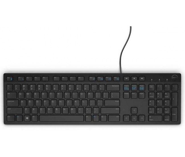 Tastatura Dell Keyboard Multimedia KB216, Wired, neagra