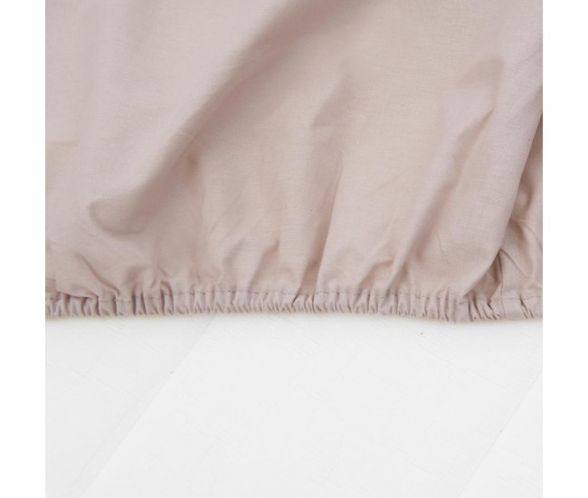 CEARCEAF PAT CU ELASTIC 160X200 CM CREM