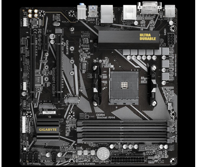 Placa de baza Gigabyte B550M DS3H, Socket AM4