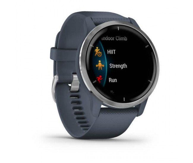 Ceas Smartwatch Garmin Venu 2, GPS, Blue Granite