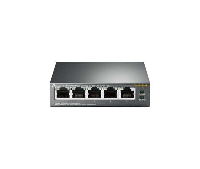 Switch TP-LINK TL-SF1005P, 5 Port, 10/100 Mbps