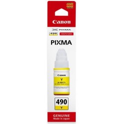 Cartus cerneala Canon GI-490 Y, yellow, capacitate 70ml, pentru echipamente