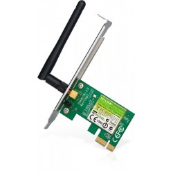 Adaptor wireless TP-Link, N150, PCI-E, 1 antena detasabila