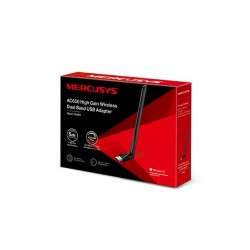MERCUSYS Adaptor USB Dual Band High Speed Wireless AC650,