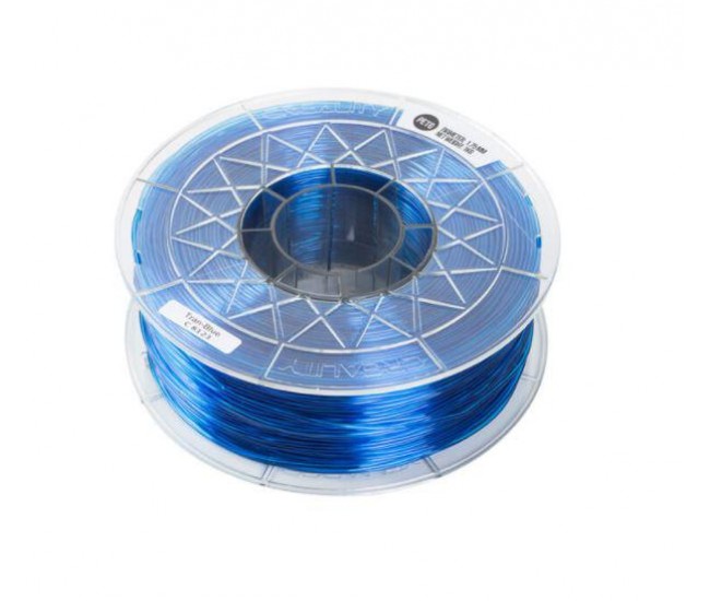 CREALITY CR PETG 3D Printer Filament, transparent Blue, Printing temperature: