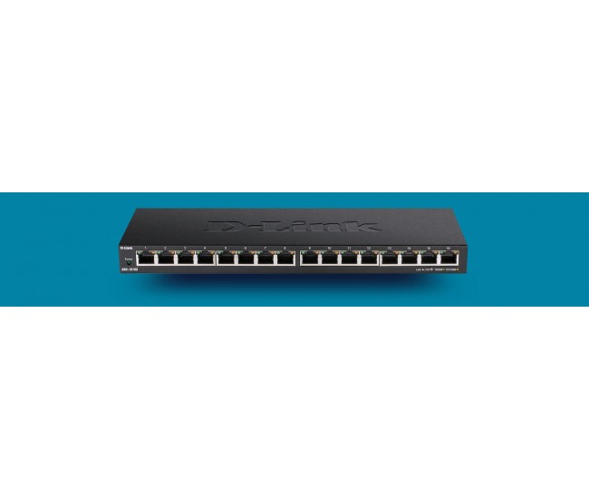 Switch D-Link DGS-1016S, 16 port,10/100/1000 Mbps