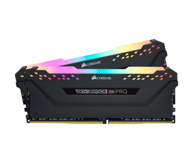 Memorie RAM Corsair VENGEANCE, DIMM, DDR4, 32GB (2x16GB), CL18, 3600MHz