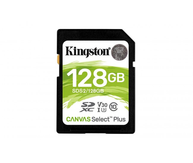 Card de Memorie SD Kingston Canvas Select Plus, 128GB, Class