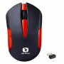 Mouse Serioux wireless, Drago 300, 1000dpi, rosu, baterie AA inclusa,