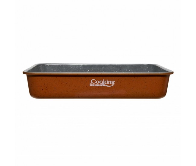 TAVA CUPTOR CU ACOPERIRE CERAMICA 35 x 26 x 7