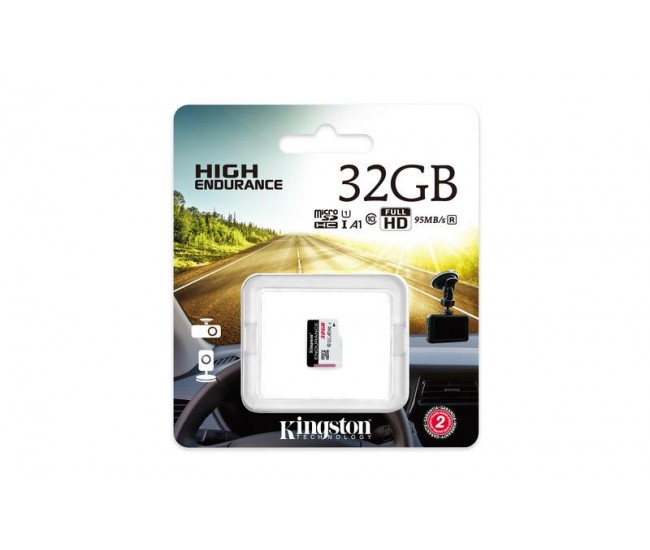 Card de Memorie Micro SDXC Kingston High Endurance, 32GB, Adaptor