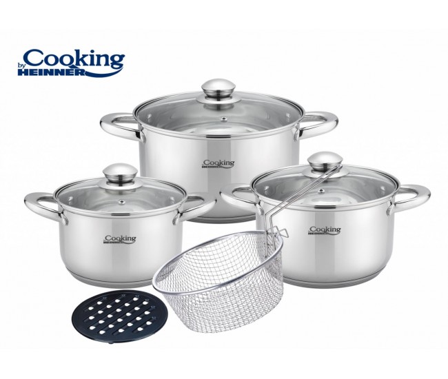 SET GATIT DIN INOX 8 PIESE, VICTORIA, COOKING BY HEINNER