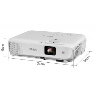 Proiector Epson EB-W06 (succesor EB-W05), 3LCD, 3700 lumeni, WXGA 1280*