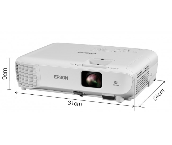 Proiector Epson EB-W06 (succesor EB-W05), 3LCD, 3700 lumeni, WXGA 1280*