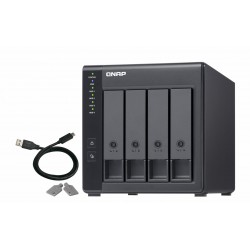 RAID USB QNAP TR-004 4-Bay, 2.5/3.5 SATA 3Gbps HDD (compatibile