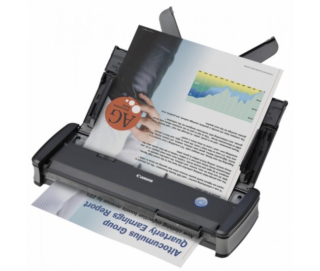 Scanner Canon P-215II, dimensiune A4, tip portabil, viteza scanare